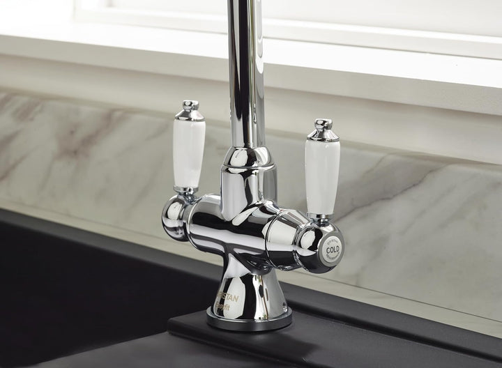 Bristan RS SNK EF C Renaissance Easyfit Spültischarmatur Küchenarmatur, Chrome, Chrome