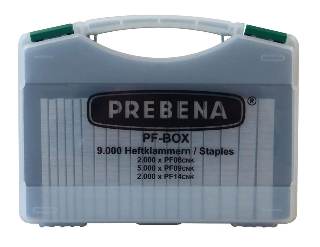 Prebena Heftklammern in Sortiments-Koffer PF-BOX