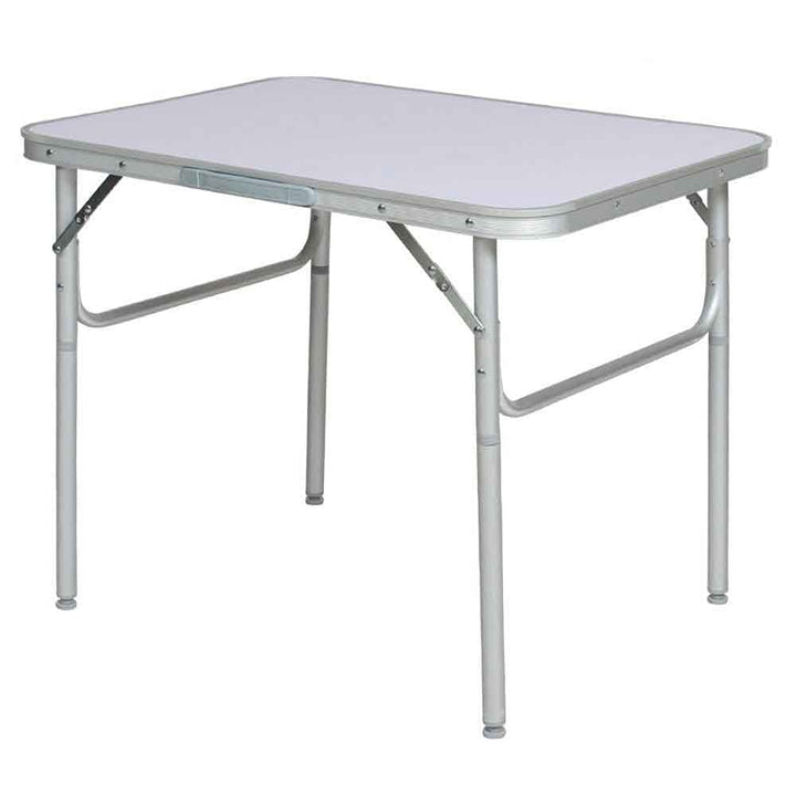 BAKAJI Klapptisch Camping Campingtisch Picknick, Aluminium, 60 x 45 x 50 cm, zusammenklappbar, Ameis
