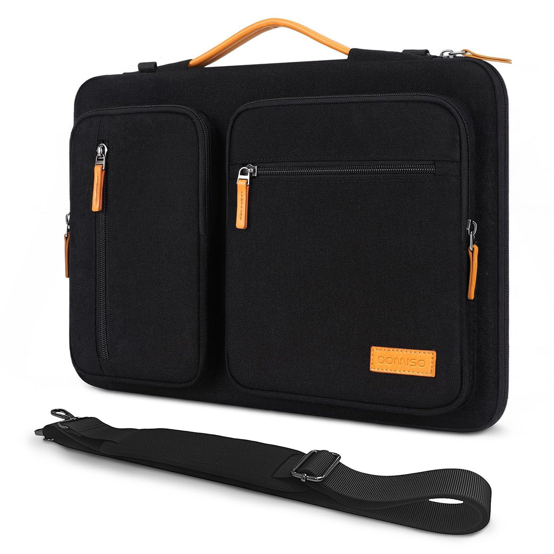 DOMISO 17,3 zoll Laptop Tasche Herren Laptoptasche Business Laptop-taschen Laptophülle Notebooktasch