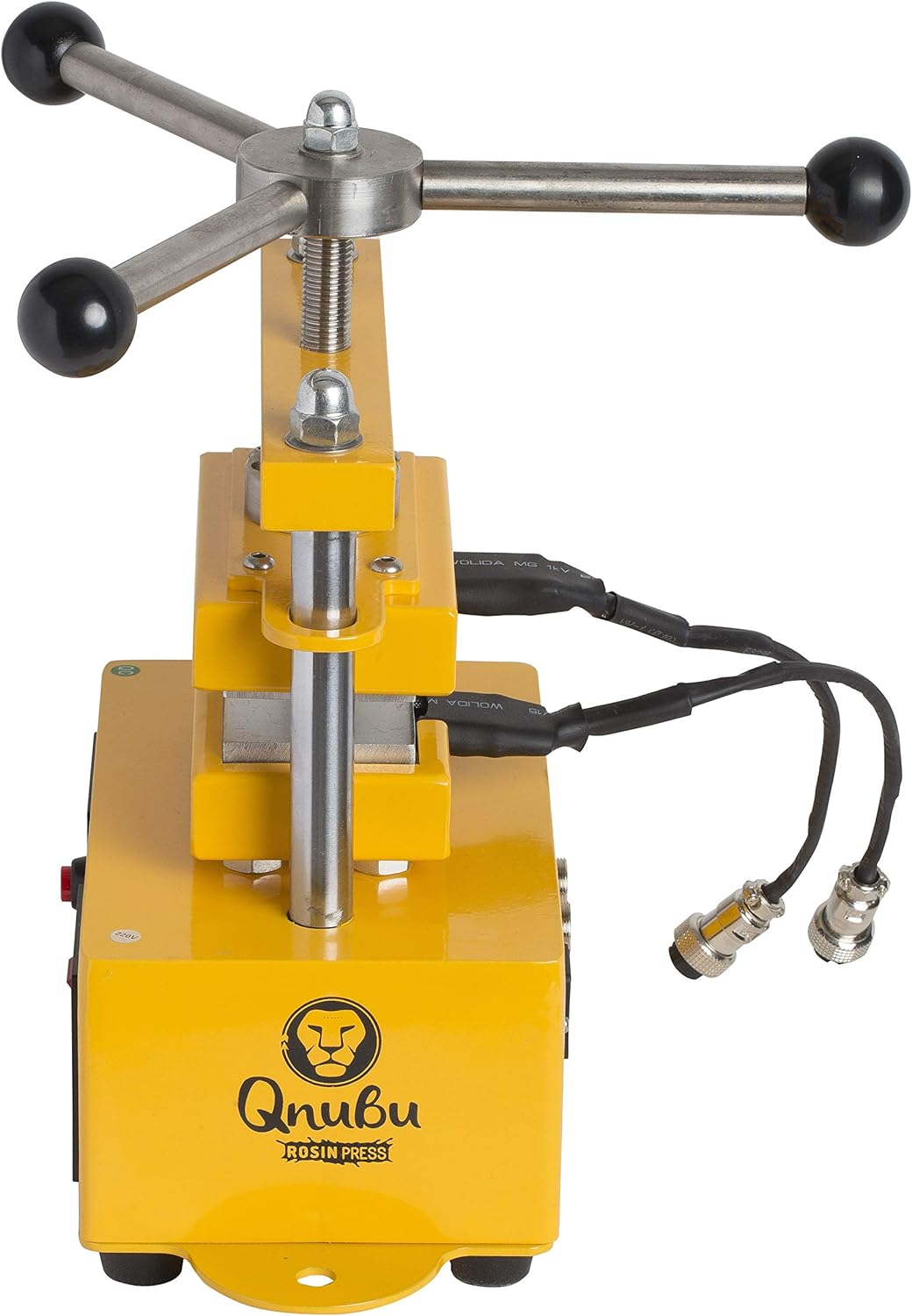 Qnubu Bolt Manuell 1 Tonnen (Platte 6 x 12 cm) Presse Rosin 1 Tonne Gelb
