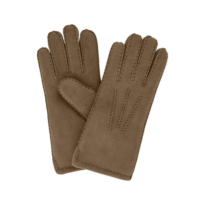 Lammfell Handschuhe für Damen - 100% Lammfell - warme Winterhandschuhe - Farben: schwarz und braun -