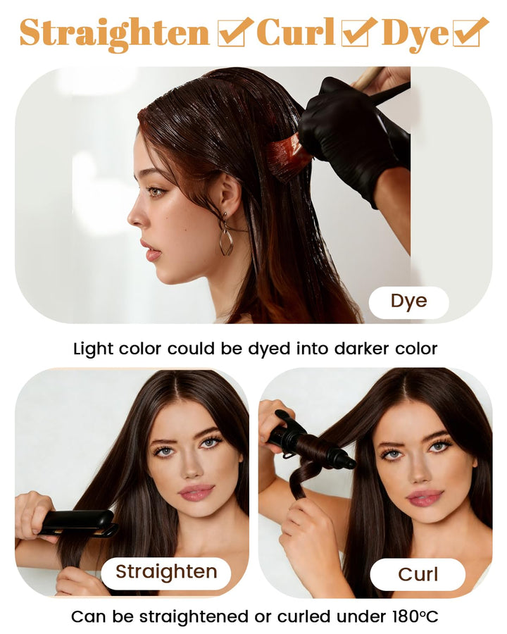 Hetto Echthaar Extensions Clip in Remy Clip in Extensions Echthaar Voller Kopf Extensions Clip in Ha