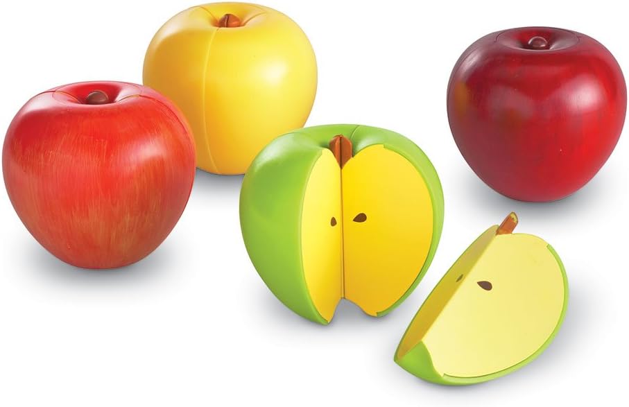 Learning Resources Magnetische Bruchteil-Äpfel