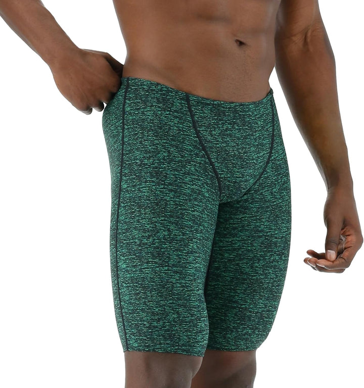 TYR Herren Durafast Elite Athletic Jammer Badeanzug Badehose 38 Grüne Lippen, 38 Grüne Lippen