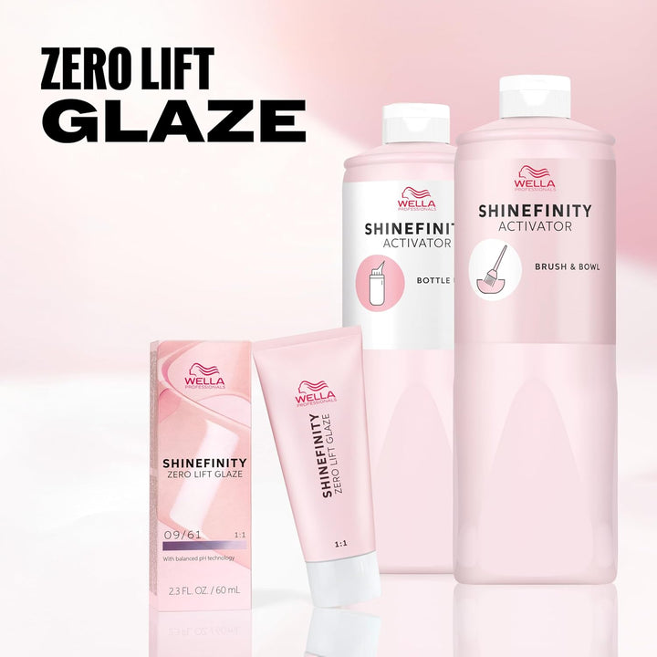 Wella Professionals Shinefinity Glaze demi-permanent, pH-neutral & ohne Ammoniak - zum Verdünnen & P