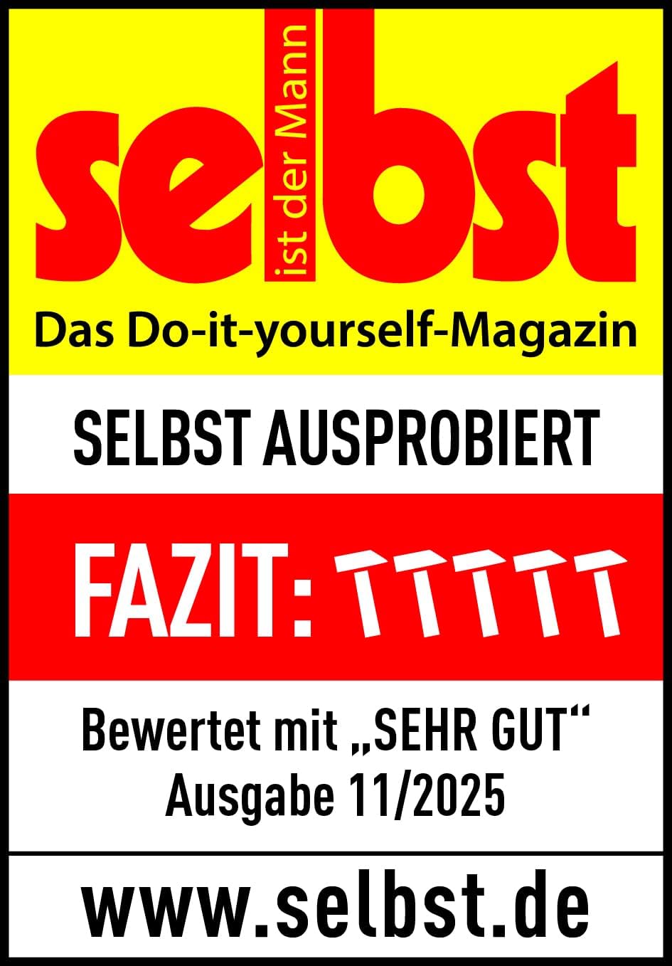 wolfcraft Konturenlehre PRO - breite Nadelschablone - Zum Abtasten, Übertragen und Positionieren von