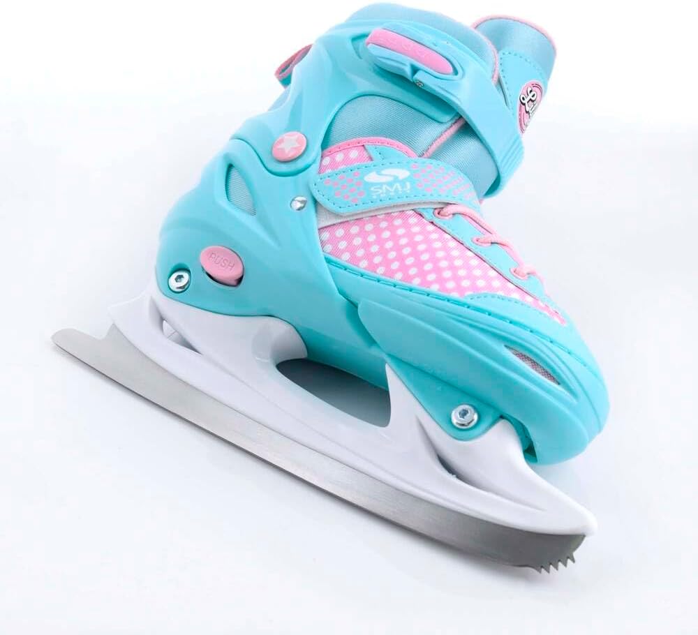 SMJ Lily Kinder Mädchen Set 2in1 Inliner/Schlittschuhe VERSTELLBAR | ABEC-7 Rollschuhe | Inlineskate