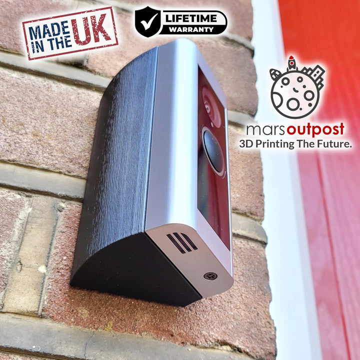 Mars Outpost RingPro & RingPro 2 Video-Türklingel kompatibel – Keil | Winkeladapter | 45 Grad | Wink