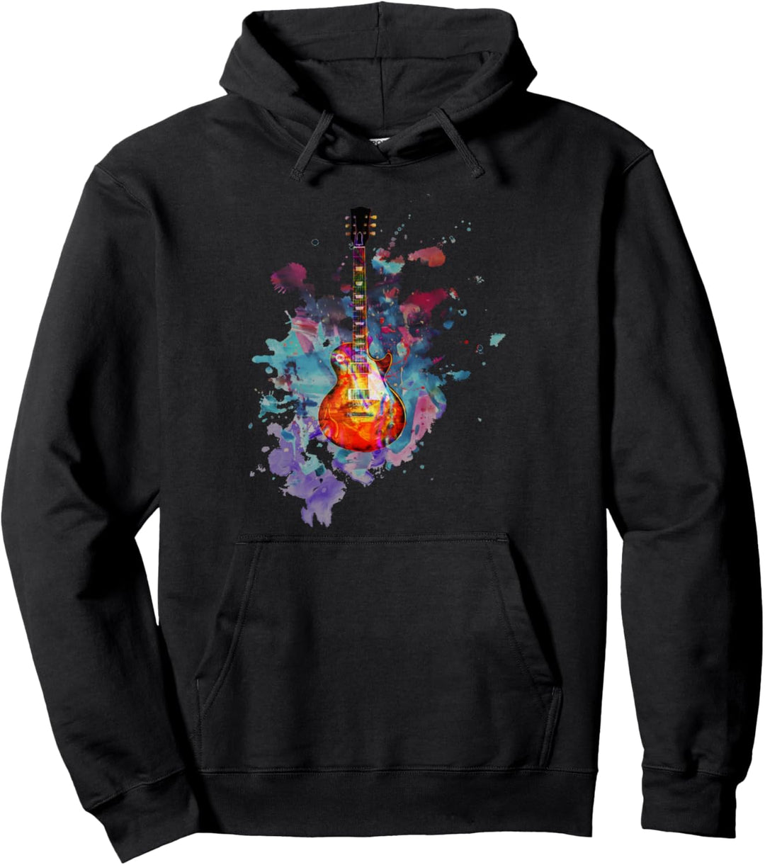 E-Gitarre Musiker Geschenk - Gitarre Gitarrist Pullover Hoodie