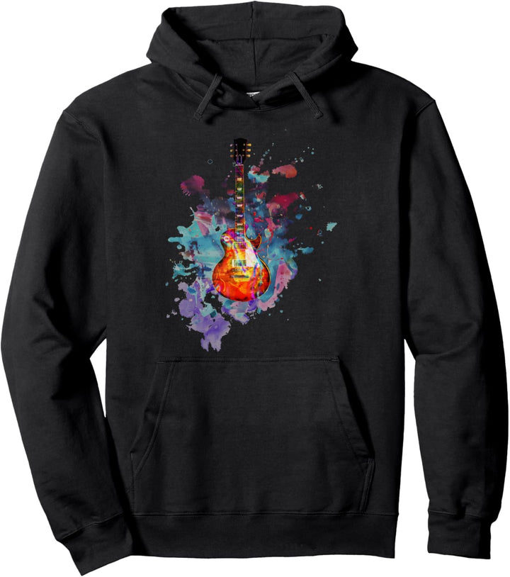E-Gitarre Musiker Geschenk - Gitarre Gitarrist Pullover Hoodie