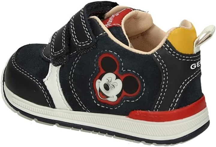Geox Baby-Jungen B Rishon Boy B Erste Schritte 18 EU Navy White, 18 EU Navy White