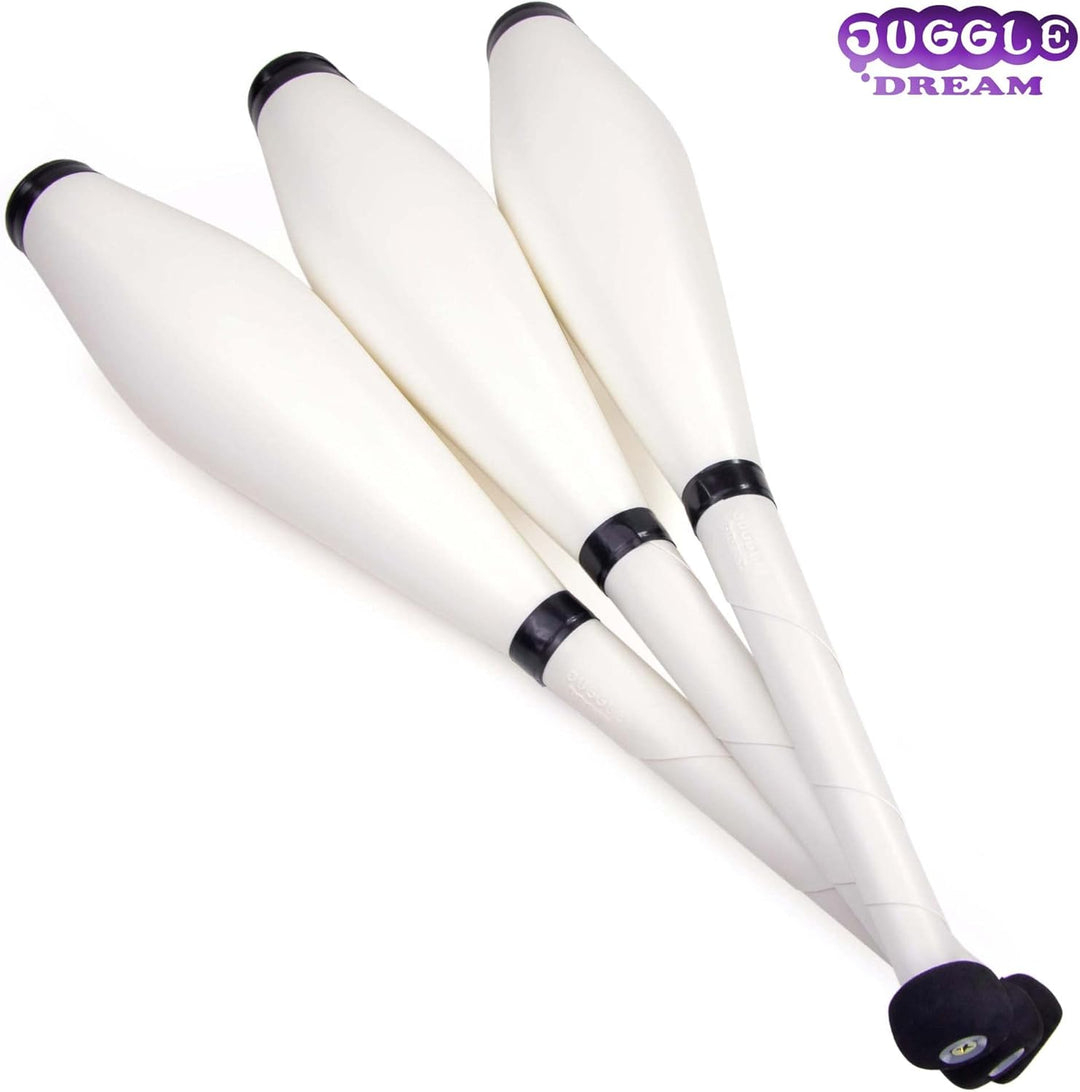 Juggle Dream Trainer Street Jonglierkeulen 3er Set Tolle Trainerkeule - Jonglierset für Anfänger und