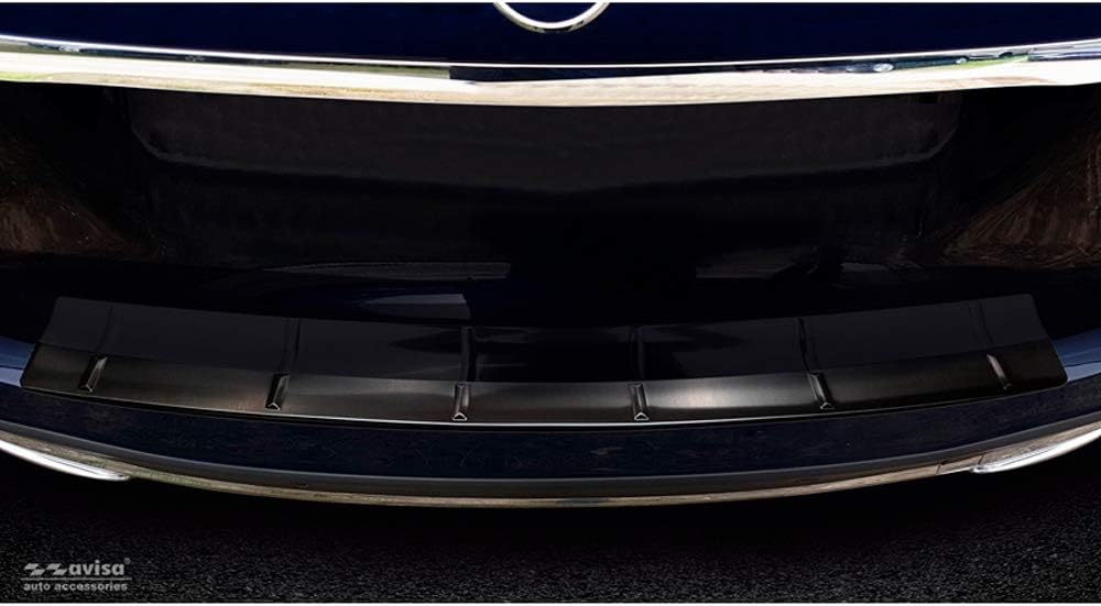 Avisa Schwarz Edelstahl Heckstossstangenschutz kompatibel mit Mercedes GLE II W167 2019- incl. 53 AM