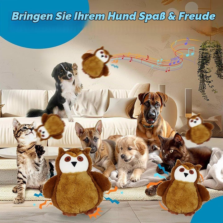 Bewegendes Hundespielzeug, Interaktives Hundespielzeug, Aktives Bewegliches Haustier Plüschspielzeug