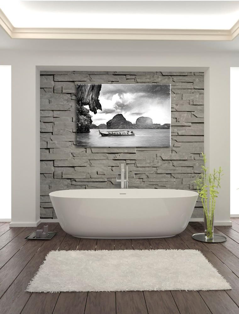 Pixxprint Thailand Phuket Playa Paradisiaca als Leinwandbild/Grösse: 100x70 / Wandbild/Kunstdruck/fe