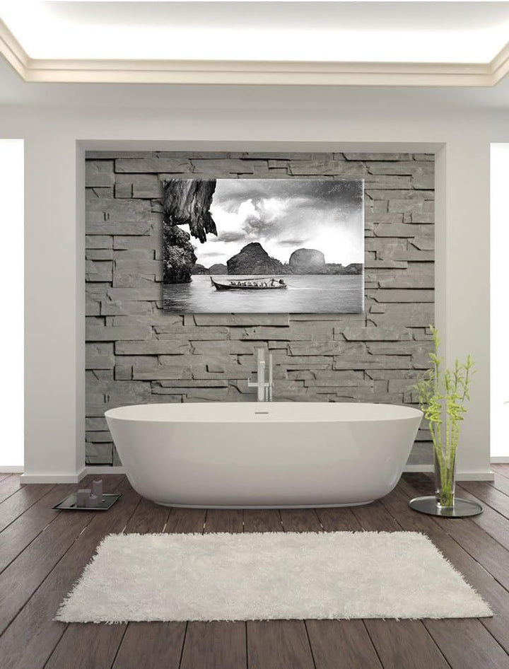 Pixxprint Thailand Phuket Playa Paradisiaca als Leinwandbild/Grösse: 100x70 / Wandbild/Kunstdruck/fe