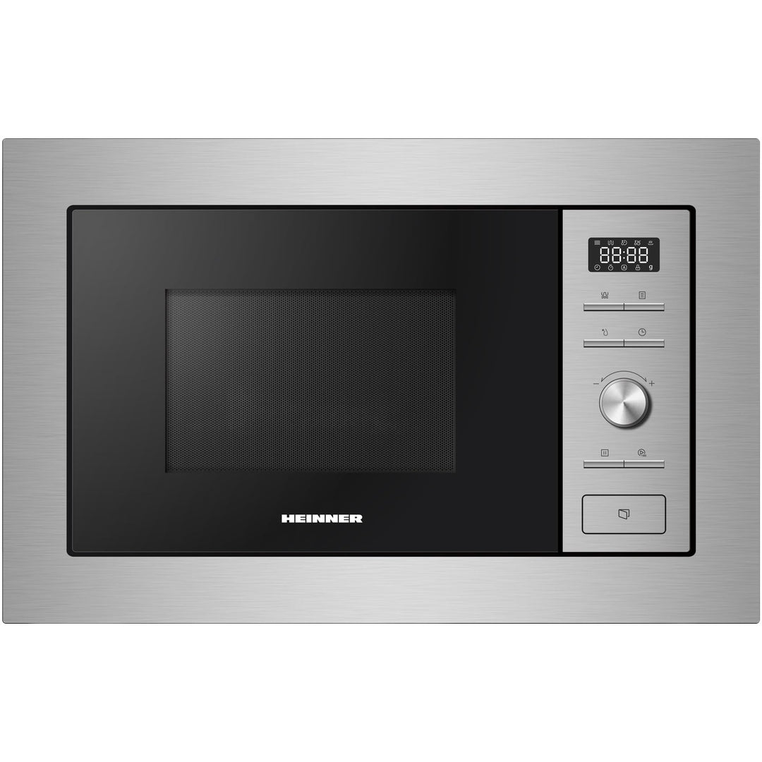 HMW-MDBI28GDIX Einbau-Mikrowellenofen – 28 L Garraum, Digitale Touch-Bedienung, Leistungsstarker Gri