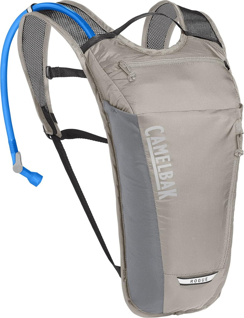 CAMELBAK Unisex - Adult Rogue Light Hydration Backpack Einheitsgrösse Aluminum / Black, Einheitsgrös