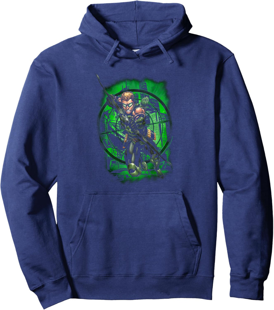 Justice League Green Arrow In My Sight Pullover Hoodie