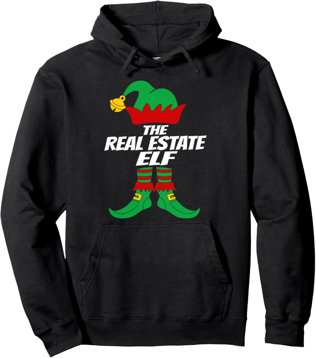 "The Real Estate Elf" Spruch Immobilien Investor Cashflow Pullover Hoodie