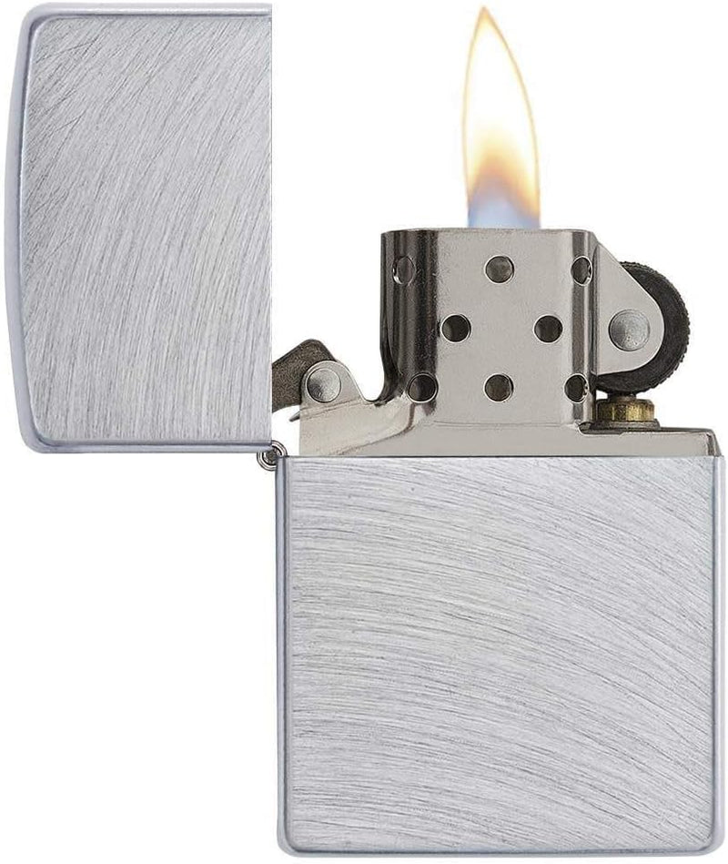 Zippo Chrom-Feuerzeuge Silber Einzigartig, Silber Einzigartig