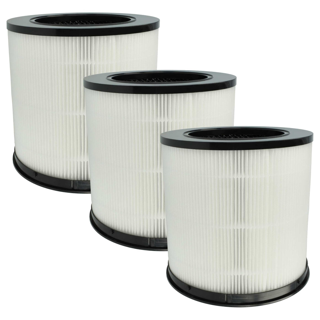 vhbw 3X Luftilter kompatibel mit Xiaomi Smart Air Purifier 4 Compact Luftreiniger - Kombifilter Vorf