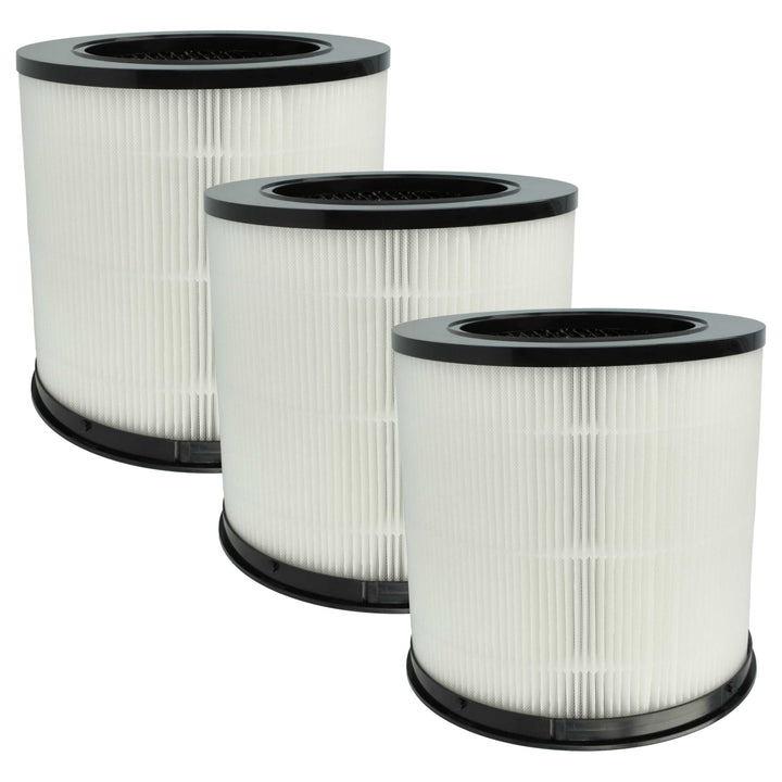 vhbw 3X Luftilter kompatibel mit Xiaomi Smart Air Purifier 4 Compact Luftreiniger - Kombifilter Vorf