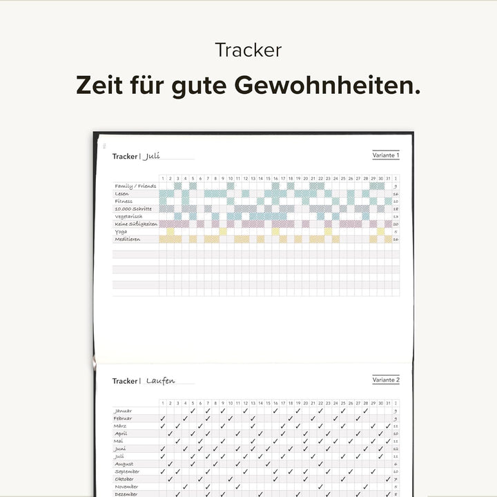 Pareto Planer 2026 – Perfekt organisiert Ziele erreichen, Produktivität steigern, gute Gewohnheiten