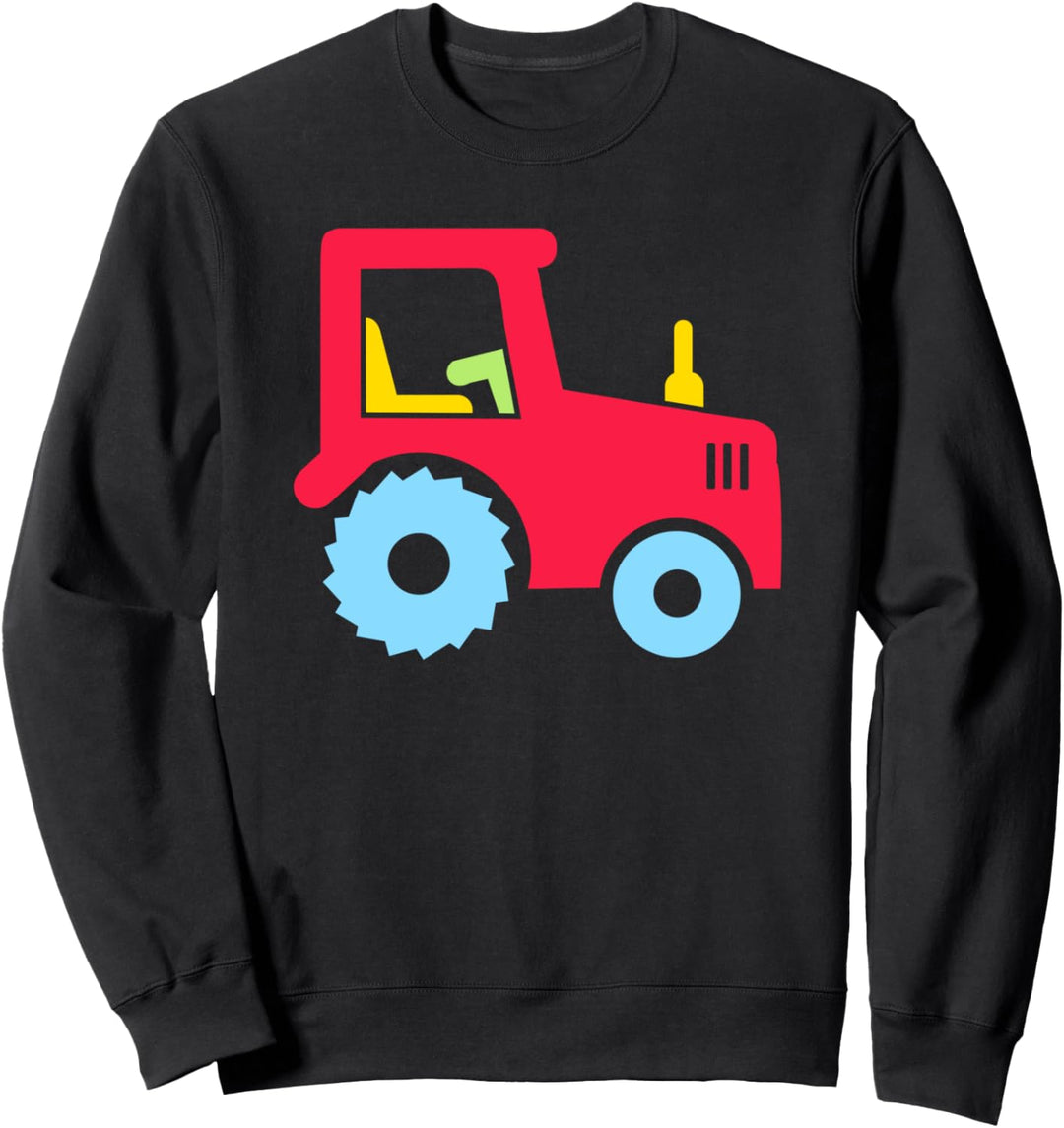 Bunter Traktor Sweatshirt