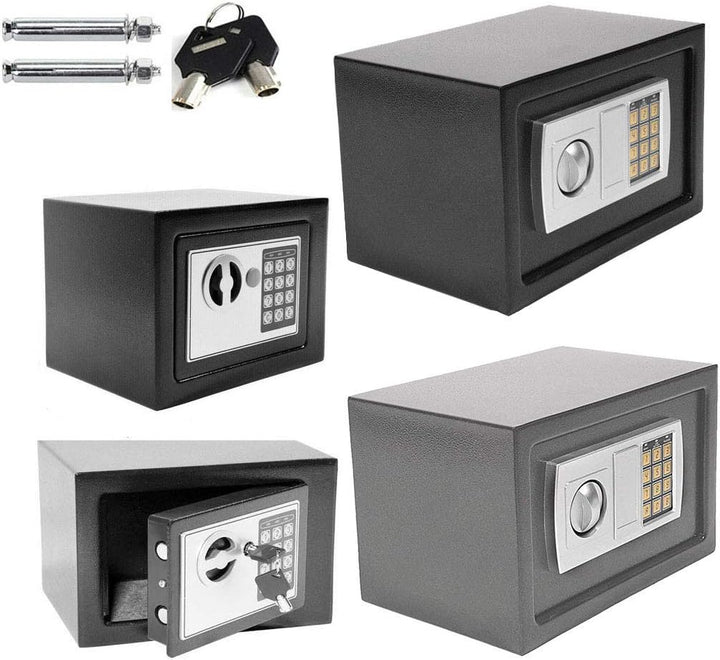 Digital Steel Passwort Safe Key Elektronische Sicherheit Geld Schmuck Schlüsselbox Schloss Bareinzah