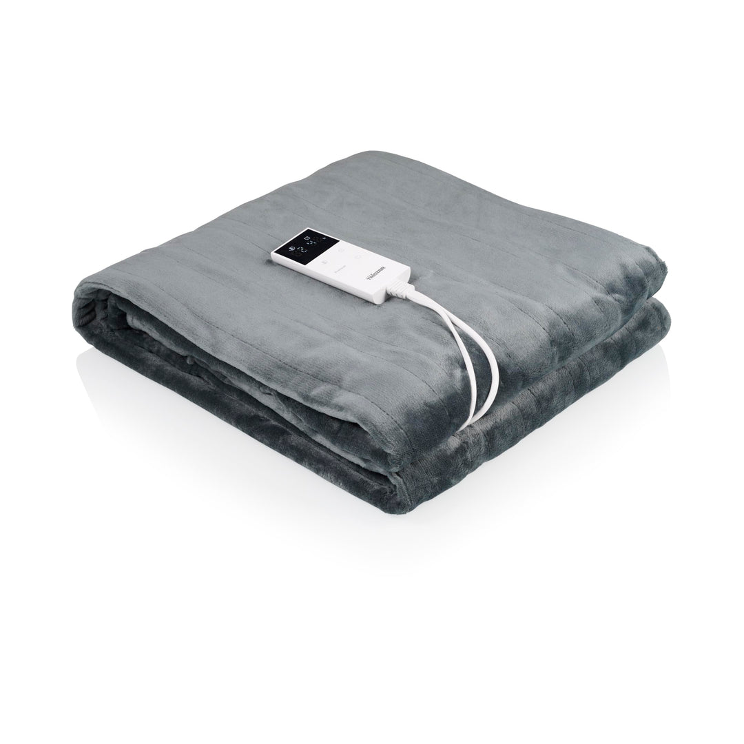 Tristar Elektrische Decke – 160 x 130 cm Fleece – Maschinenwaschbar – Einstellbarere Temperatur – Ab