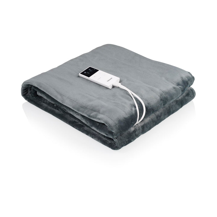 Tristar Elektrische Decke – 160 x 130 cm Fleece – Maschinenwaschbar – Einstellbarere Temperatur – Ab