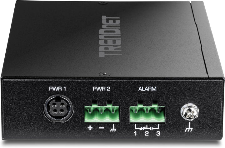 TRENDnet Industrial 10G SFP+ to 10G PoE++ Media Converter, TI-BF711SFP