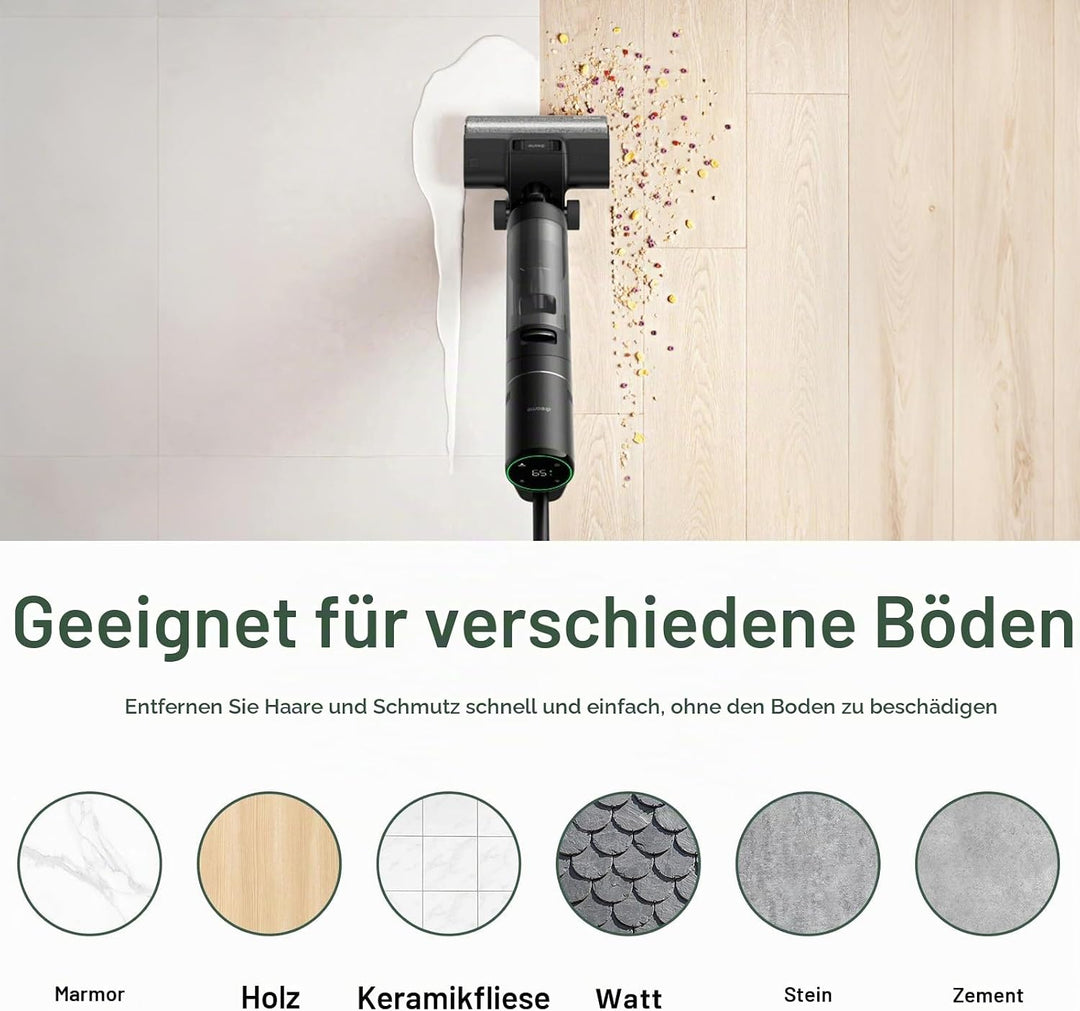 PeakLife Bürstenrolle + Filter Zubehör Nur für Dreame H12 Pro, H12 Dual, 3 Bürstenrolle, 3 Filter, 1
