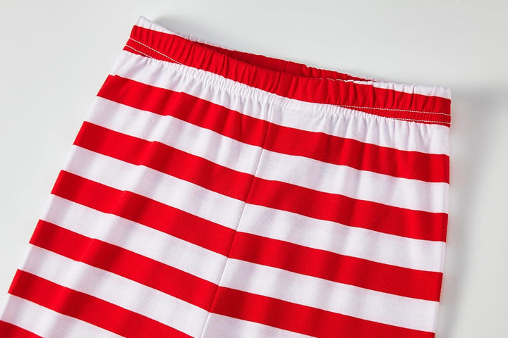 Jungen Pyjama Langarm 4-teilig Kleine Kinder Nachtwäsche Schlafanzug Set 2-14 Jahre Weihnachtsmann-r