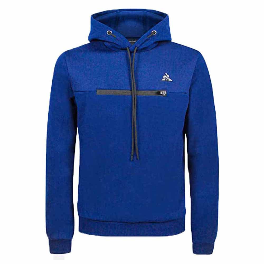 Le Coq Sportif Herren Kapuzenpullover, Tech Blue