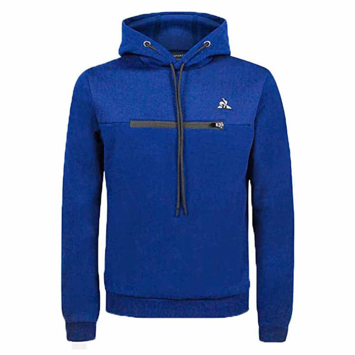 Le Coq Sportif Herren Kapuzenpullover, Tech Blue
