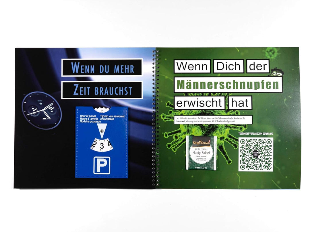 Wenn Buch für Männer- Geschenk für Männer