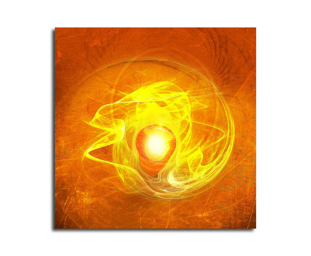 Paul Sinus Art Modernes Wandbild Abstrakt032_60x60cm Abstrakte Kunst Kunstdruck auf Leinwand Zeitlos