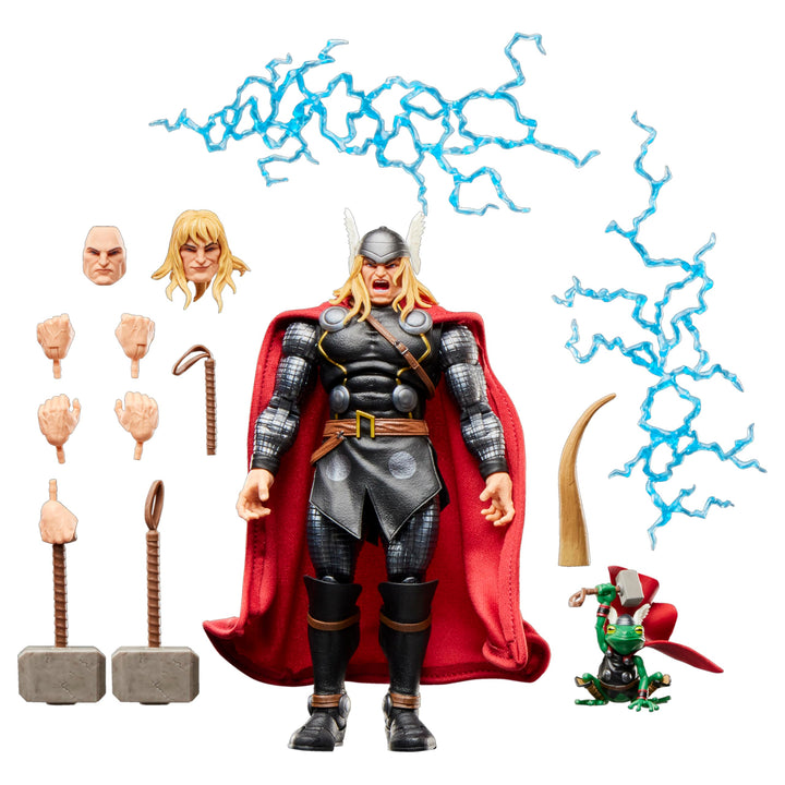 Marvel Legends Maximum Series Thor, Deluxe Action-Figur (15 cm) zum Sammeln zu den Thor Comics; bewe