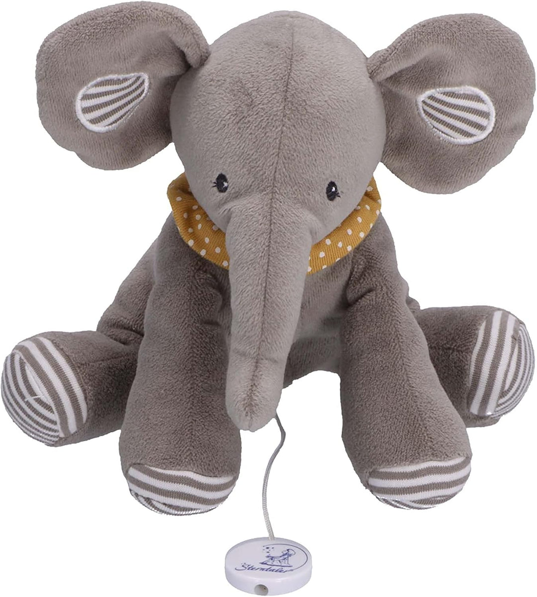 Sterntaler Baby Unisex Spieluhr Baby Spieluhr mittel Elefant Eddy - Babyspieluhr, Einschlafhilfe, Sp