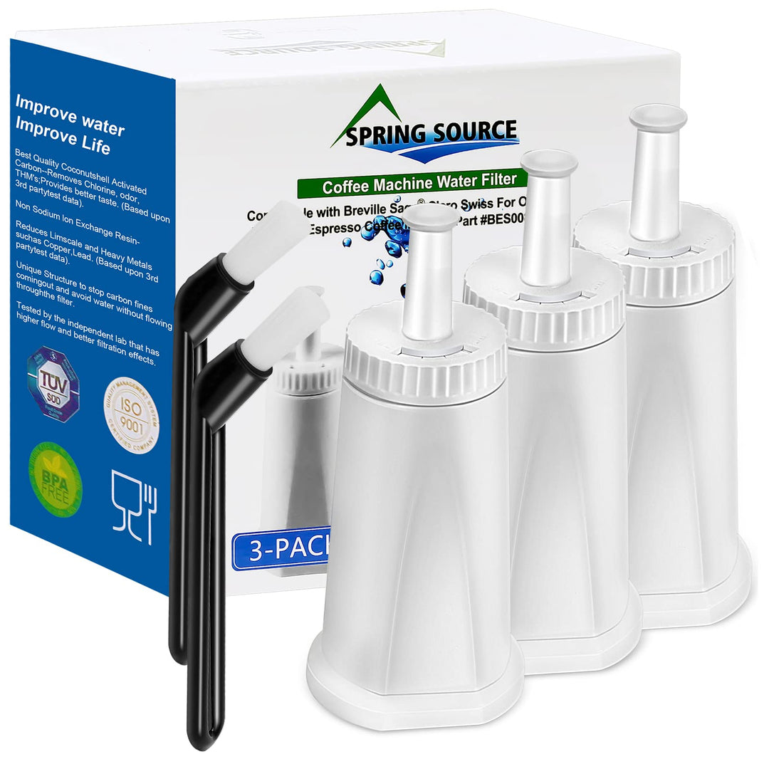 Contever Sage Wasserfilter, TV SD zertifiziert, Wasserfilter für Sage Claris Barista SES BES008 SES0