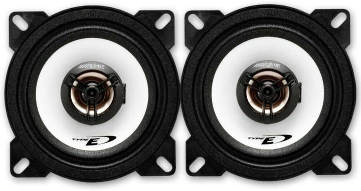 2 Alpine SXE-1025S SXE 1025S 2 Wege koaxial Lautsprecher 10 cm 100 mm 4" 25 watt rms und 180 watt ma