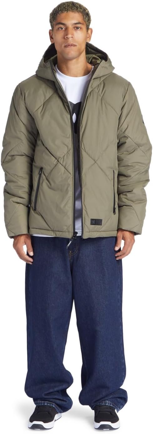 DC Shoes Herren Passage Puffer Windbreaker L Capers, L Capers