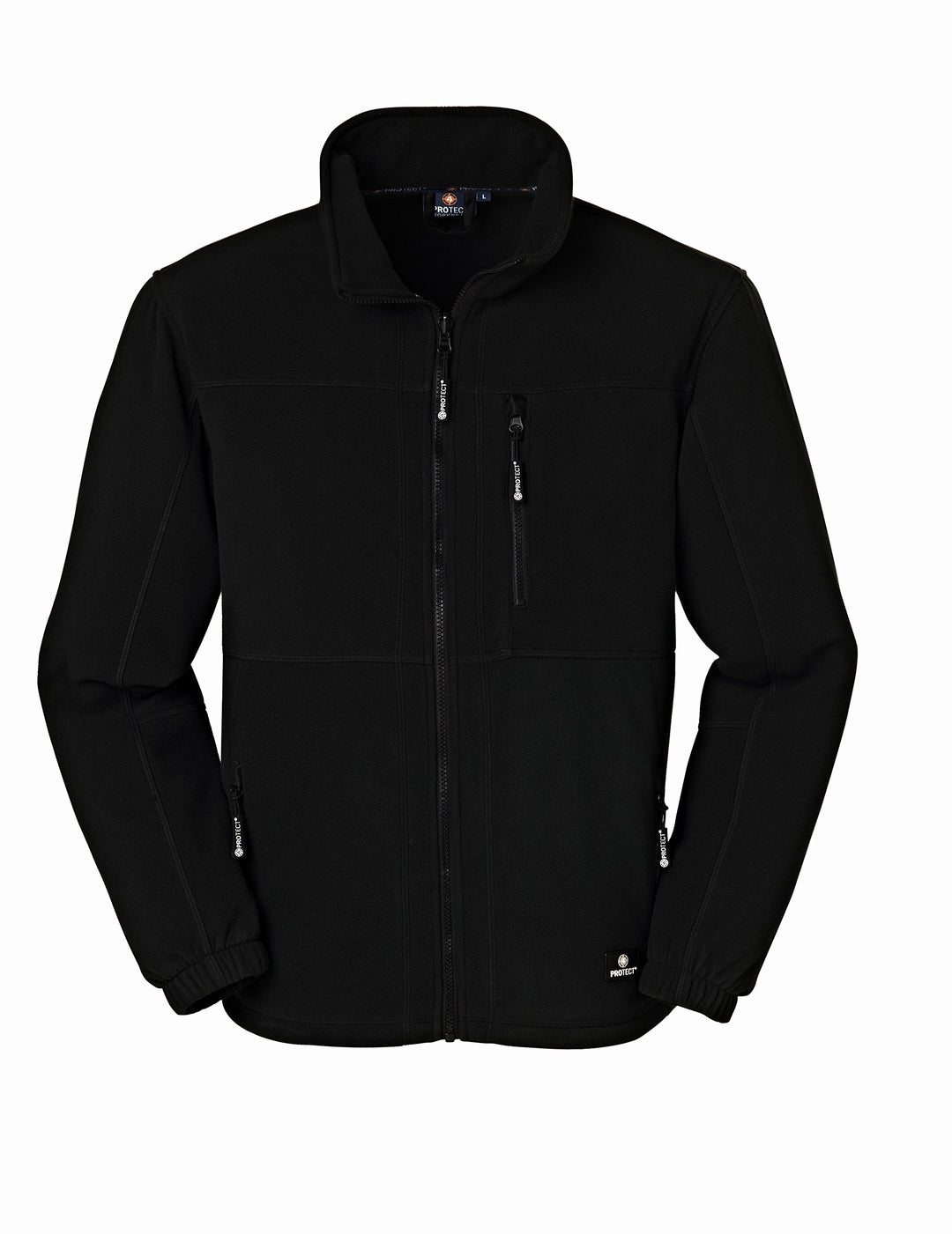 4Protect Fleece-/Zip Jacke Dallas 3360 L, 20-003360-L L Schwarz, L Schwarz