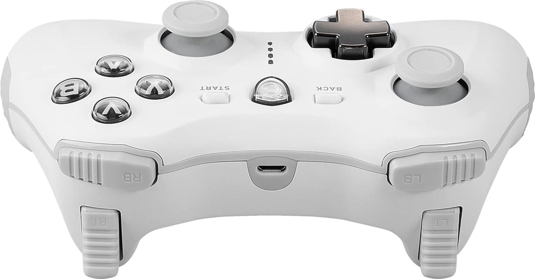 MSI FORCE GC30 V2 WHITE Kabelloser PC Gamepad Controller - 2,4 GHz, 600mAh Li-Ion Akku, austauschbar