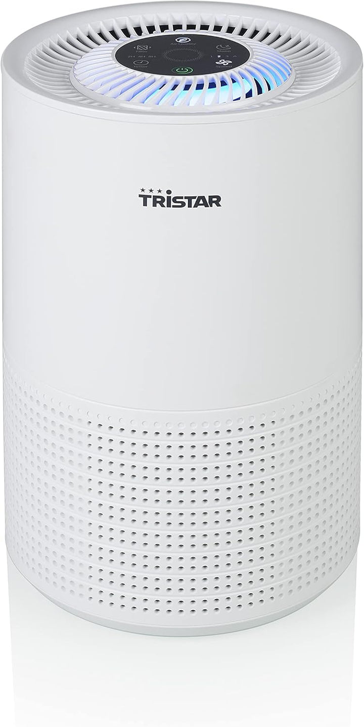 Tristar Luftreiniger - 3 Filtersystemen (H13 HEPA Filter, Carbon Filter, Vorfilter), bis 15 m², 160
