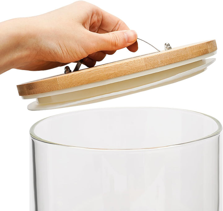 7,5L Müslispender Reisbehälter 20x30CM Reisspender Vorratstank Grosse Cereal Dispenser mit Messbeche
