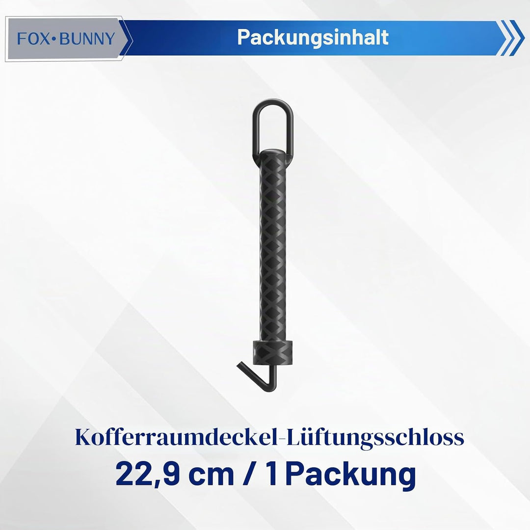 Heckklappenaufsteller – Pet Ventilation Car Door Lock – Latch Hook Dog Guard for Car Boot/Trunk Lid